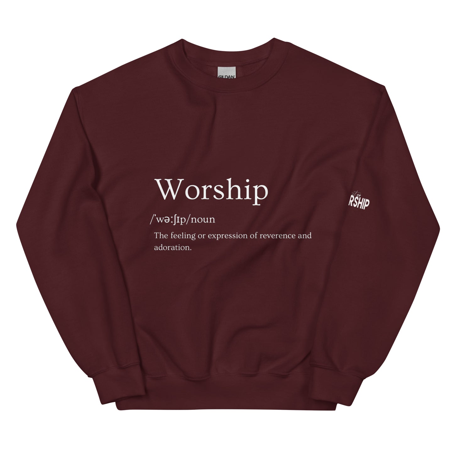 Definition Of Worship Sweatshirt