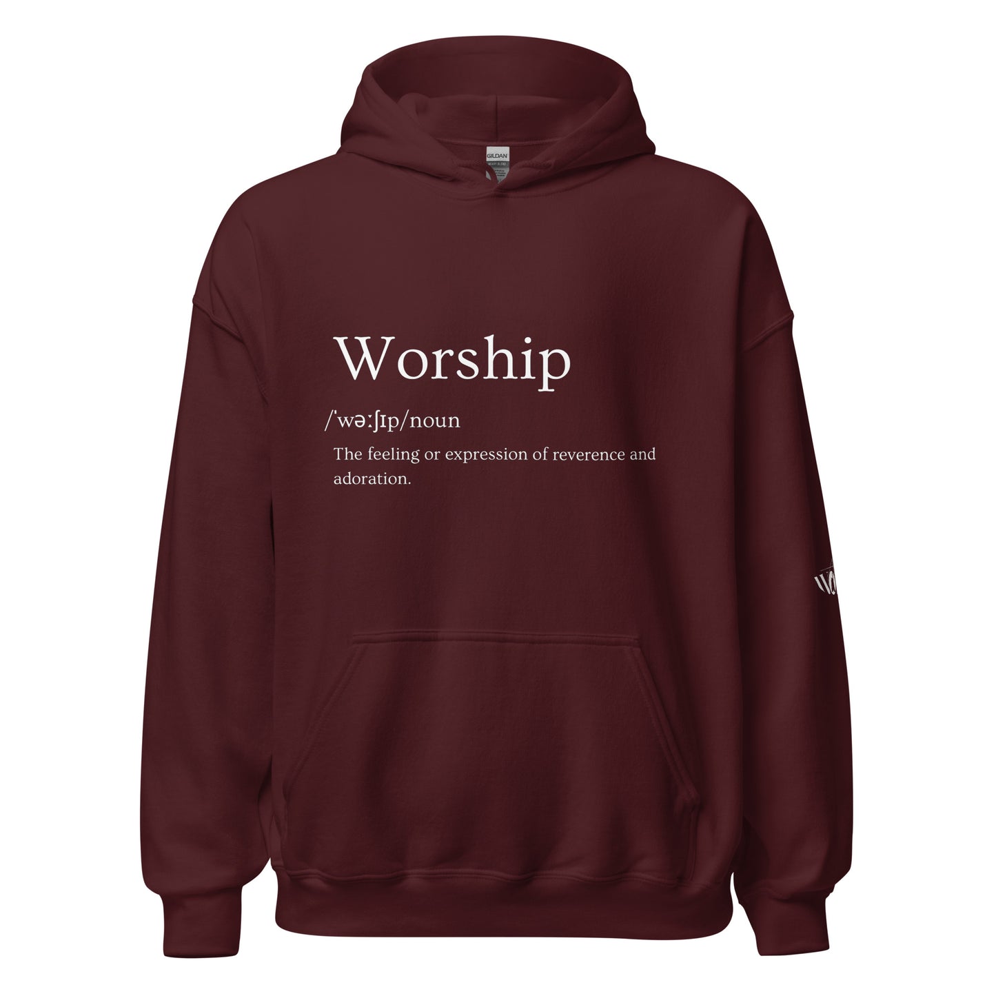 Definition Of Worship Hoodie